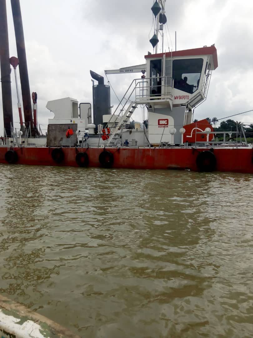 MV Okpoto on station